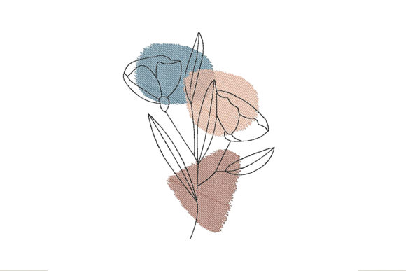 Abstract Poppy