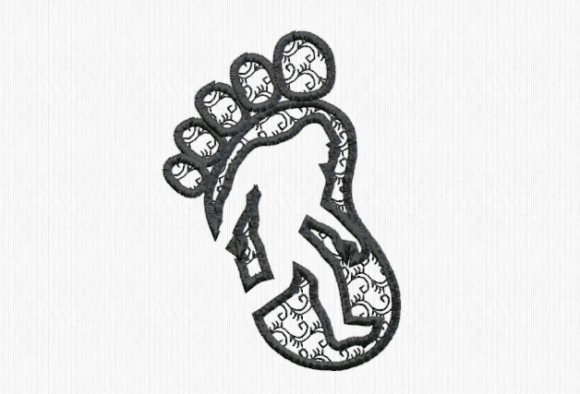 Bigfoot in Foot Swirl