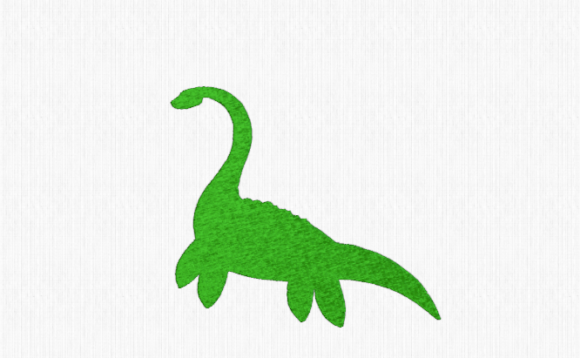 Dinosaur Monster Silhouette