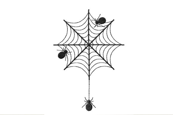 Halloween Spider and Web