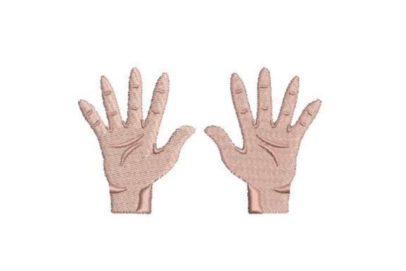 Hands with Fingers Open
