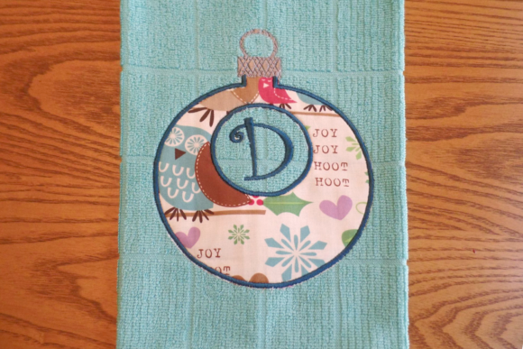 Monogram Christmas Ornament