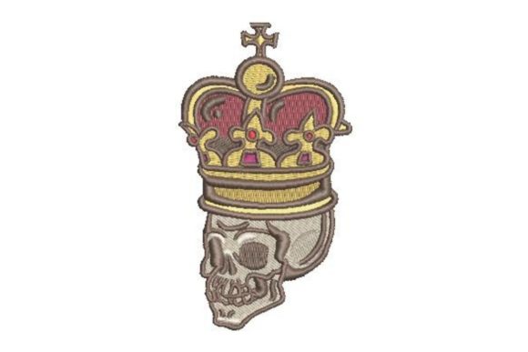 Skull with Crown