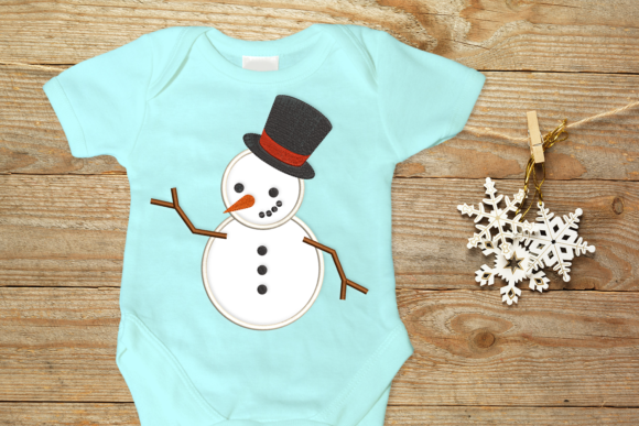 Snowman with Top Hat